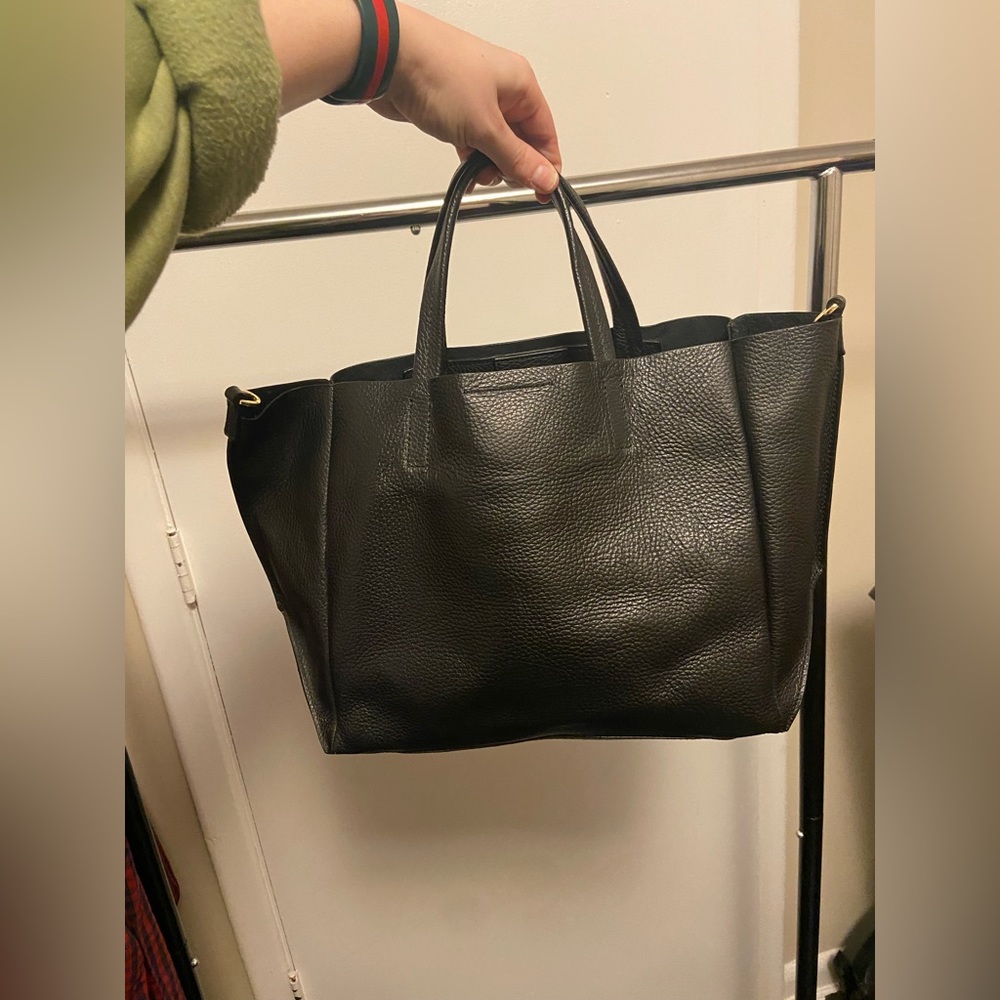 Banana republic Black Leather Tote